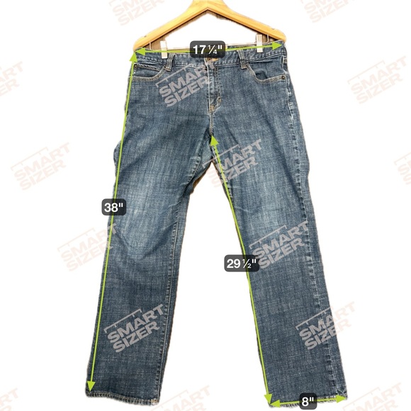 Vintage Gap Curvy Straight High‎ Rise Medium Wash Jeans Size 14 - Picture 6 of 6